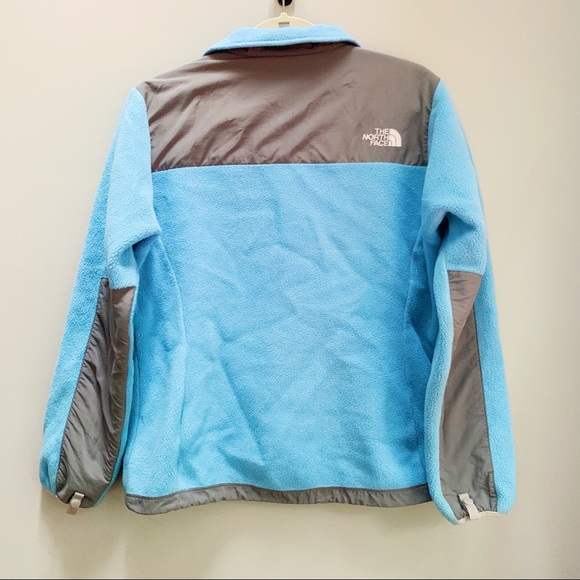 The North Face Denali Jacket light blue/gray sz M - Picture 2 of 9
